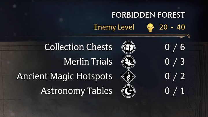 World Map regions are also described with levels, and you can view them by highlighting a given region (the camera must be far away enough) - Hogwarts Legacy: Advancing to higher experience levels - Hogwarts Legacy: Character development - Hogwarts Legacy Guide