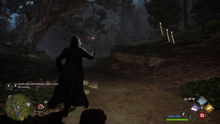Flying candles will lead you to the treasure - Hogwarts Legacy: Ghost of Our Love - Hogwarts Legacy: Hogwarts side quests - Hogwarts Legacy Guide