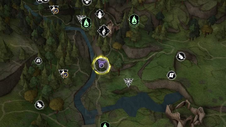 You will reach small hills in the Forbidden Forest, where a treasure chest (scarf - a cosmetic item) will be revealed - Hogwarts Legacy: Ghost of Our Love - Hogwarts Legacy: Hogwarts side quests - Hogwarts Legacy Guide