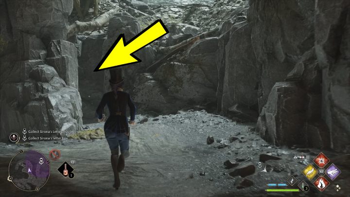 Then go to the end of the corridor and turn left - Hogwarts Legacy: A Friend in Deed - walkthrough - Hogwarts Legacy: Hogsmeade Side Quests - Hogwarts Legacy Guide