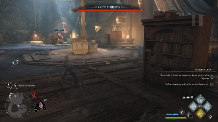 Once everyone is back in their spots, you can finish off the next enemy with a stealth attack - Hogwarts Legacy: The Lost Child - Hogwarts Legacy: Relationship quests - Natty - Hogwarts Legacy Guide