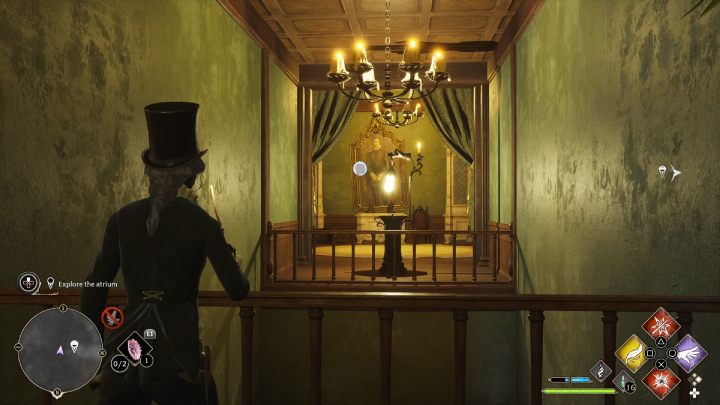 There is another stand in the middle of the next room - Hogwarts Legacy: Minding Your Own Business - Hogwarts Legacy: Hogsmeade Side Quests - Hogwarts Legacy Guide