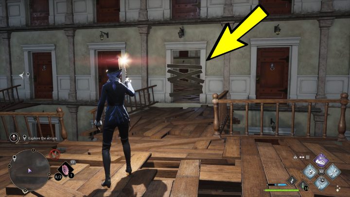 Turn left and jump to the planks - Hogwarts Legacy: Minding Your Own Business - Hogwarts Legacy: Hogsmeade Side Quests - Hogwarts Legacy Guide