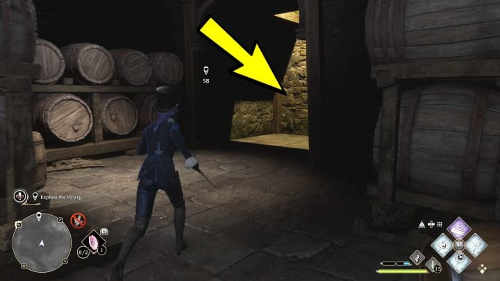 The room will start to shift once the light goes out - Hogwarts Legacy: Minding Your Own Business - Hogwarts Legacy: Hogsmeade Side Quests - Hogwarts Legacy Guide