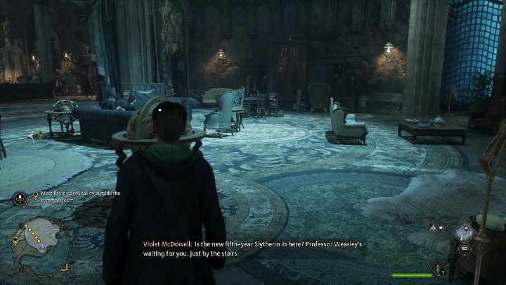 Slytherin was founded by Salazar Slytherin, always driven by his ambition to achieve his goals - Hogwarts Legacy: Houses - Hogwarts Legacy: Basics - Hogwarts Legacy Guide