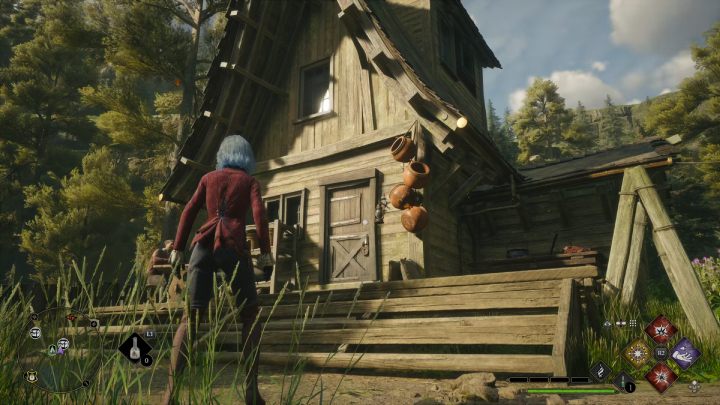 One of the chests is in the village of Pitt-Upon-Ford - Hogwarts Legacy: North Ford Bog - Collection Chests - Hogwarts Legacy: Collection Chests - Hogwarts Legacy Guide