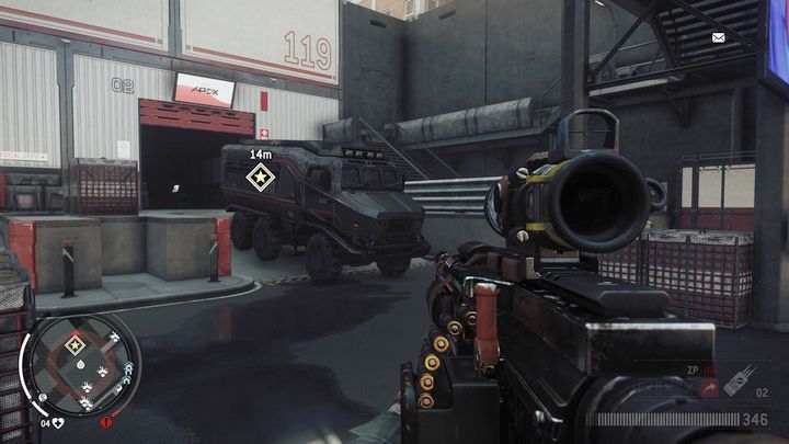 After neutralizing the Koreans, go inside and search the trunk of the car seen on the screenshot - A Man of Peace | Walkthrough - Walkthrough - Homefront: The Revolution Game Guide & Walkthrough