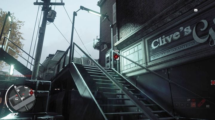 While being inside, go to the stairs and destroy the visible KPA camera - Earlstone - Yellow zone | Key Points - Key Points - Homefront: The Revolution Game Guide & Walkthrough