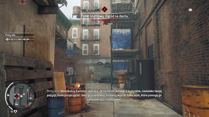 The roof garden is the second strike point, which you can take over - Earlstone - Yellow zone | Key Points - Key Points - Homefront: The Revolution Game Guide & Walkthrough
