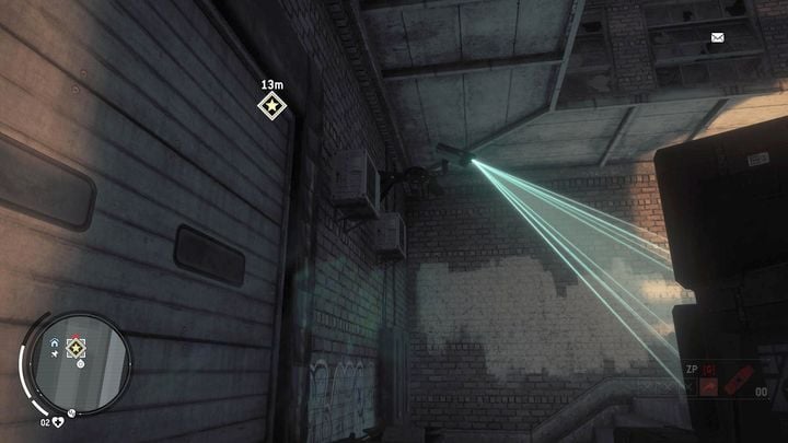 On the other side, you will find a monitoring camera, which can be destroyed using the silenced pistol or the crossbow - Earlstone - Yellow zone | Key Points - Key Points - Homefront: The Revolution Game Guide & Walkthrough