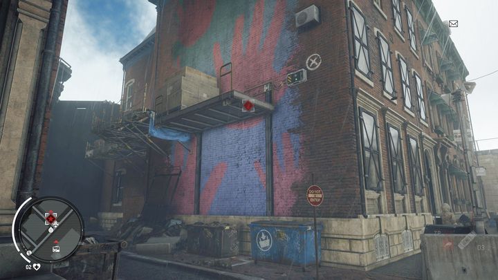 Once you reach the place, go to the side alley of the house seen on the screenshot - Earlstone - Yellow zone | Key Points - Key Points - Homefront: The Revolution Game Guide & Walkthrough