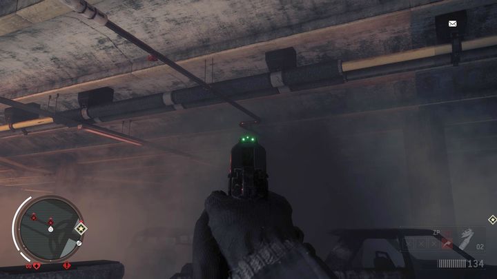 Your task is to burn the gas oozing out from the pipes at the ceiling - Holloway - Red zone | Key Points - Key Points - Homefront: The Revolution Game Guide & Walkthrough