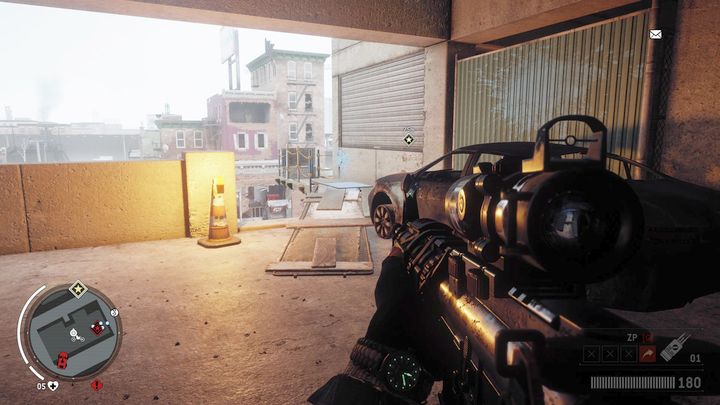 While on the next floor, get on the bridge shown on the screenshot, which will lead you to the next zone - Holloway - Red zone | Key Points - Key Points - Homefront: The Revolution Game Guide & Walkthrough