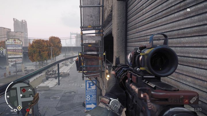 Still walking through the bridge, you will reach the place shown on the screenshot - Holloway - Red zone | Key Points - Key Points - Homefront: The Revolution Game Guide & Walkthrough