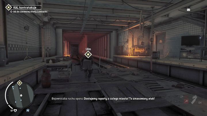 As soon as the mission starts, get to the Lombard Red Zone and wait for further instructions - The KPA Strikes Back | Walkthrough - Walkthrough - Homefront: The Revolution Game Guide & Walkthrough
