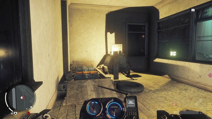 Place your motorbike on the presented device to charge the generator - Lombard - Red zone | Key Points - Key Points - Homefront: The Revolution Game Guide & Walkthrough