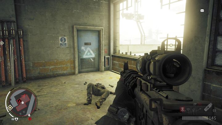 The last one is on the first floor, in the locked part of the building - Lombard - Red zone | Key Points - Key Points - Homefront: The Revolution Game Guide & Walkthrough