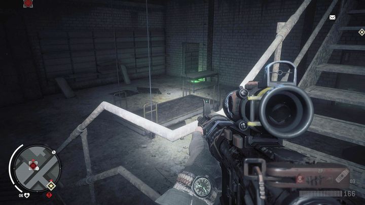 Get inside, use the stairs to reach the very bottom - Lombard - Red zone | Key Points - Key Points - Homefront: The Revolution Game Guide & Walkthrough