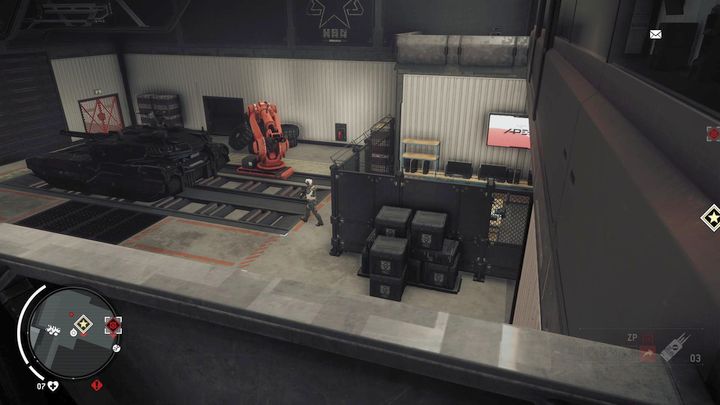 Halfway through the corridor, you will find a passage to a room presented in the photo - Identity Theft | Walkthrough - Walkthrough - Homefront: The Revolution Game Guide & Walkthrough