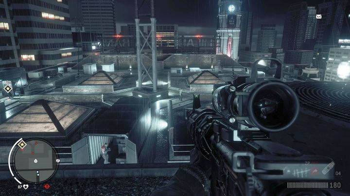 When on the roof, follow the route marked by you allies - The Die Has Been Cast | Walkthrough - Walkthrough - Homefront: The Revolution Game Guide & Walkthrough