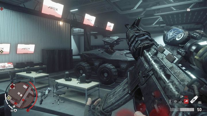 When you are done with him, head to the stairs from where you will be able to get to the main grounds of the KAL base - Forbidden Zone | Key Points - Key Points - Homefront: The Revolution Game Guide & Walkthrough