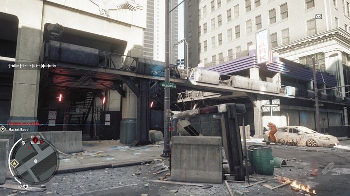 When you get to your destination, go upstairs with the stairs to your left - Forbidden Zone | Key Points - Key Points - Homefront: The Revolution Game Guide & Walkthrough