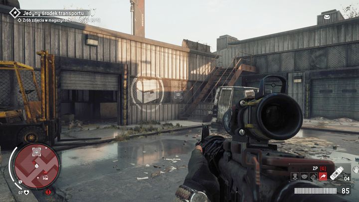 You can find a journal in a hangar shown in the picture - Elmtree - Red zone | Journals and jobs - Journals and jobs - Homefront: The Revolution Game Guide & Walkthrough