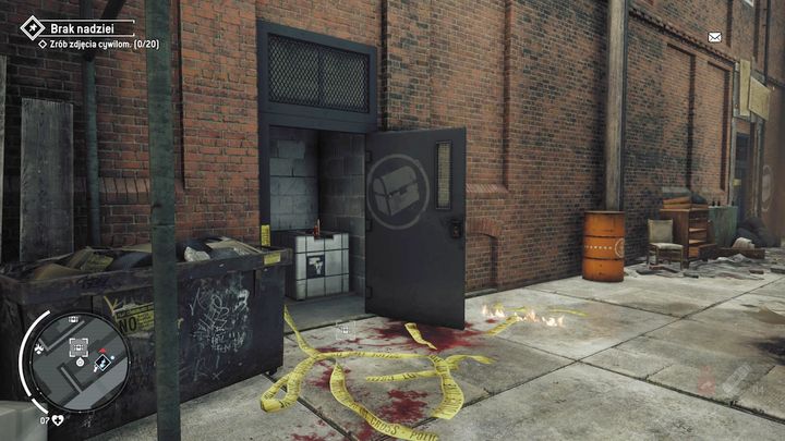 An entrance to the warehouse can be seen in the picture - Earlstone - Yellow zone | Journals and jobs - Journals and jobs - Homefront: The Revolution Game Guide & Walkthrough