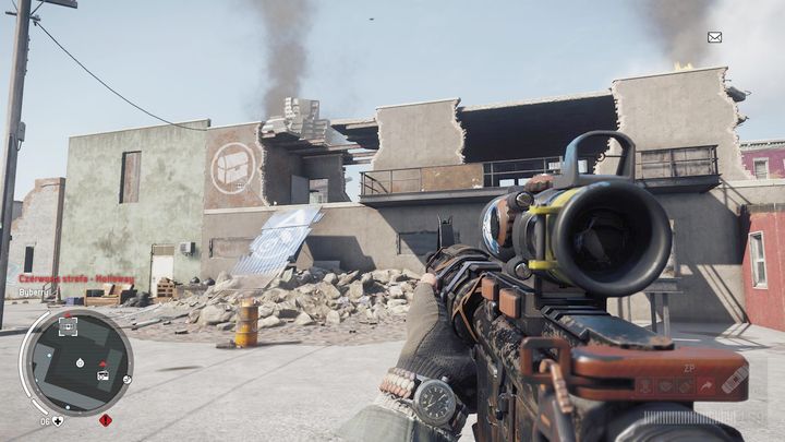 Entrance to the third warehouse - Holloway - Red zone | Journals and jobs - Journals and jobs - Homefront: The Revolution Game Guide & Walkthrough