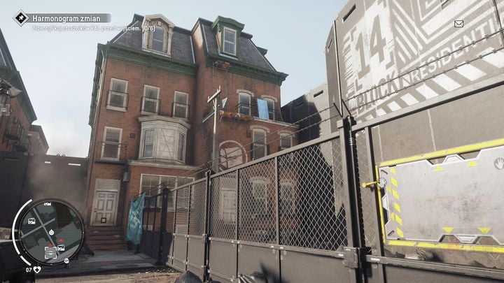 The first warehouse lies in the building depicted above - Ashgate - Yellow zone | Journals and jobs - Journals and jobs - Homefront: The Revolution Game Guide & Walkthrough