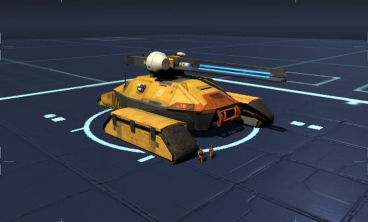 Railgun - List of units for the Coalition and Gaalsien factions - Units and factions - Homeworld: Deserts of Kharak Game Guide