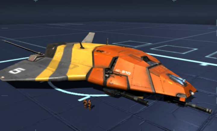 Gunship - List of units for the Coalition and Gaalsien factions - Units and factions - Homeworld: Deserts of Kharak Game Guide