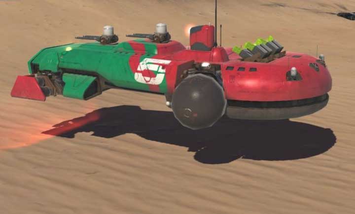 Assault Cruiser - List of units for the Coalition and Gaalsien factions - Units and factions - Homeworld: Deserts of Kharak Game Guide