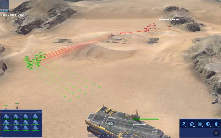 Follow instructions to complete the tutorial - Mission 0 - Campaign Tutorial - Campaign mode walkthrough - Homeworld: Deserts of Kharak Game Guide