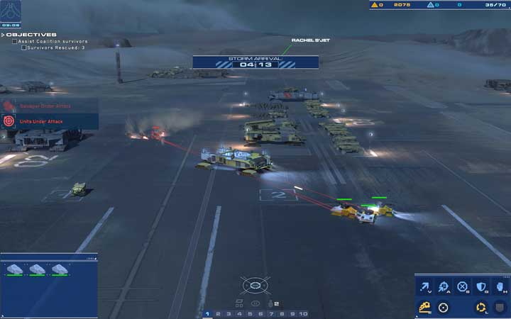 Keep the Support Cruiser in the center of the HQ - if repairs are necessary, you will know where to find it. Also, it will support units at the base, if the enemy manages to cut through your defenses. - Mission 2 - The Boneyard - Campaign mode walkthrough - Homeworld: Deserts of Kharak Game Guide