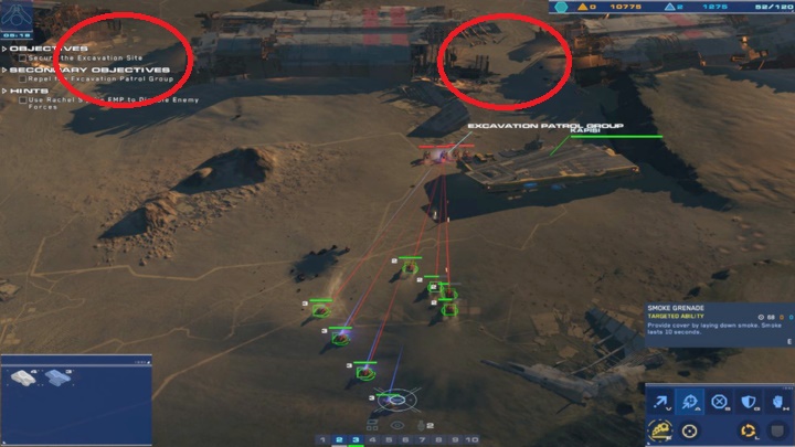 Now, you can produce units - mainly AAVs, RGs and aircraft - Mission 7 - Gaalsien Base - Campaign mode walkthrough - Homeworld: Deserts of Kharak Game Guide