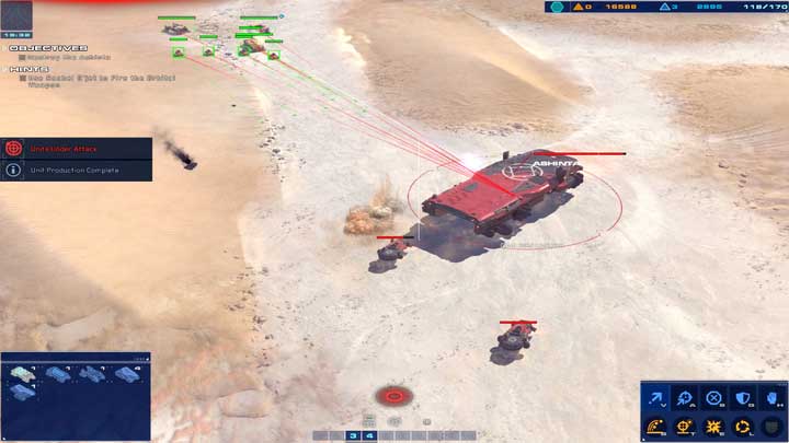 Attack Ashinta only when your path is clear - do not lose too many units. - Mission 13 - Khar-Toba Site - Campaign mode walkthrough - Homeworld: Deserts of Kharak Game Guide