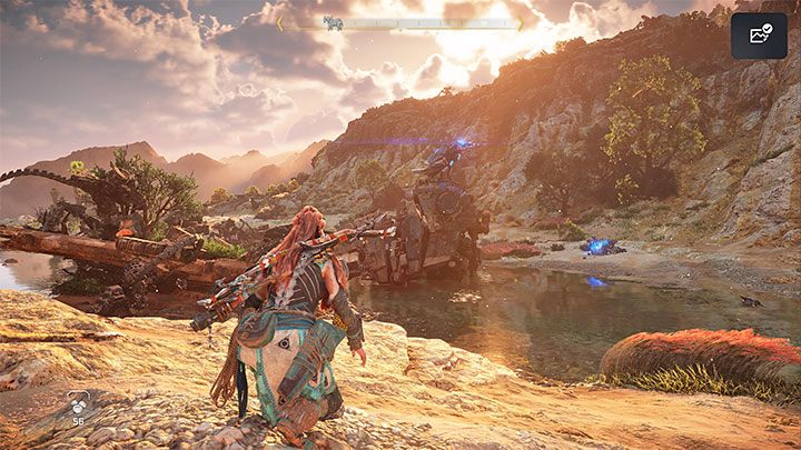 During this part of the quest you'll encounter at least one group of machines, with some stronger enemies among them - Horizon Forbidden West: Deaths Door - walkthrough - Main Storyline - Horizon Forbidden West Guide