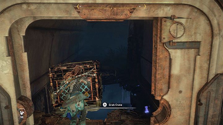 Grab the upper handle to keep going up - Horizon Forbidden West: Deaths Door - walkthrough - Main Storyline - Horizon Forbidden West Guide