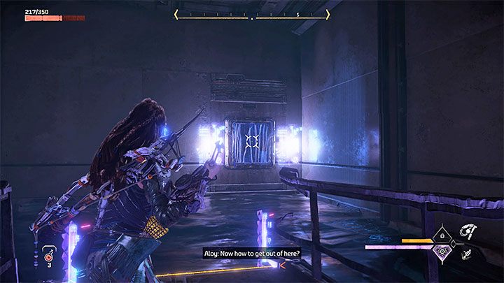 Underwater you'll find a door you must open - Horizon Forbidden West: Deaths Door - walkthrough - Main Storyline - Horizon Forbidden West Guide