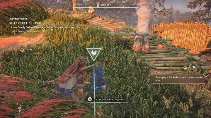 During this challenge you must be as sneaky as possible - Horizon Forbidden West: Hunting Grounds: Plainsong - Hunting Trials - Hunting grounds - Horizon Forbidden West Guide