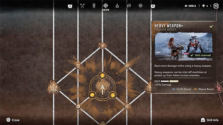 Type: Passive skill - Horizon Forbidden West: Hunter - best skills - Best Skills - Horizon Forbidden West Guide