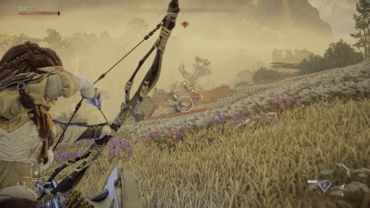 When you reach the machines, the Fanghorn and its pack will start running away - Horizon Forbidden West: Barren Light Salvage Contractor - list of all contracts - Salvage Contracts - Horizon Forbidden West Guide