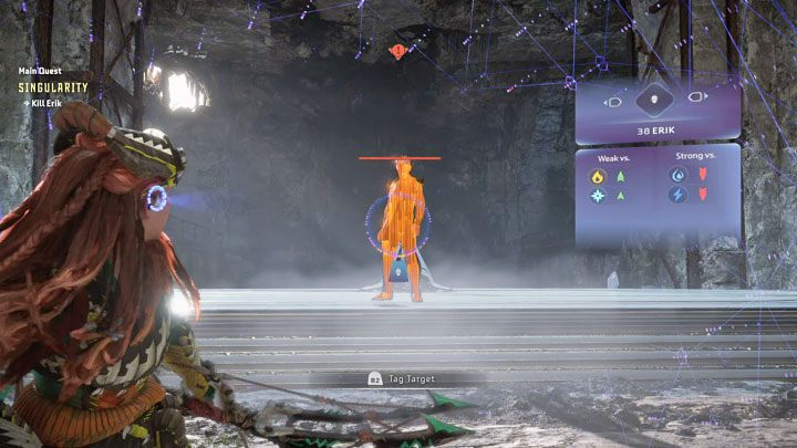 He may not be a machine, but you should still use your Focus on Erik - Horizon Forbidden West: Singularity - walkthrough, ending - Main Storyline - Horizon Forbidden West Guide