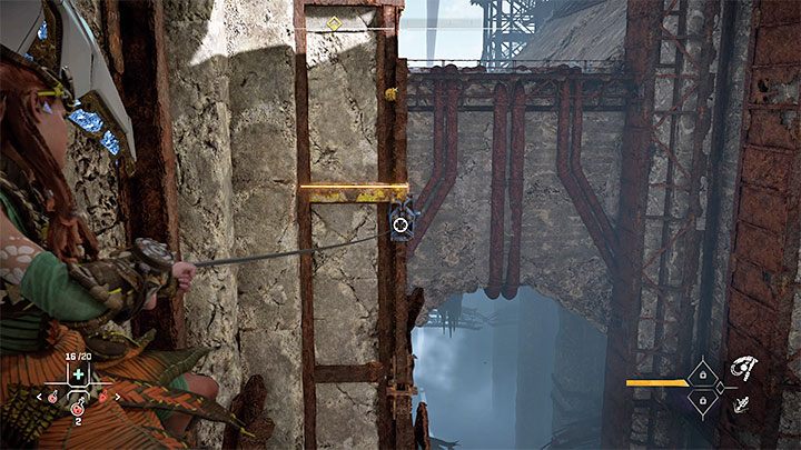 Reach the console again to turn on the elevator again - Horizon Forbidden West: Singularity - walkthrough, ending - Main Storyline - Horizon Forbidden West Guide