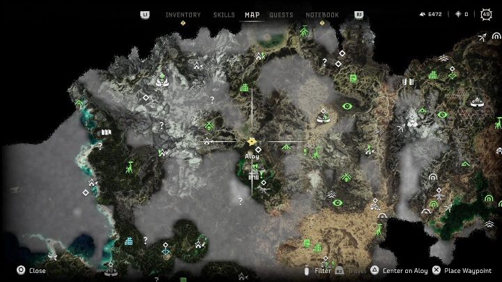 12 - Horizon Forbidden West: Vista Point - list of all - Secrets & Collectibles - Horizon Forbidden West Guide