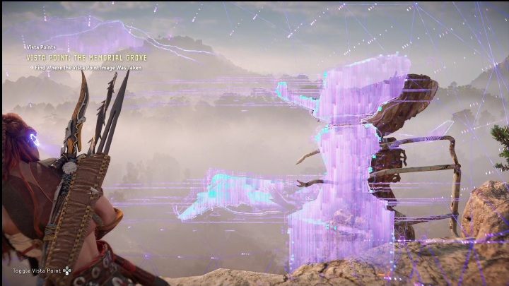 The whole thing will match the point indicated on the map below - Horizon Forbidden West: Vista Point - list of all - Secrets & Collectibles - Horizon Forbidden West Guide