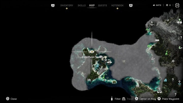 17 - Horizon Forbidden West: Vista Point - list of all - Secrets & Collectibles - Horizon Forbidden West Guide