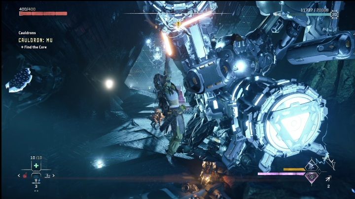 There will be another red item to override - Horizon Forbidden West: Cauldron Mu (Cinnabar Sands) - location, walkthrough - Cinnabar Sands - Horizon Forbidden West Guide