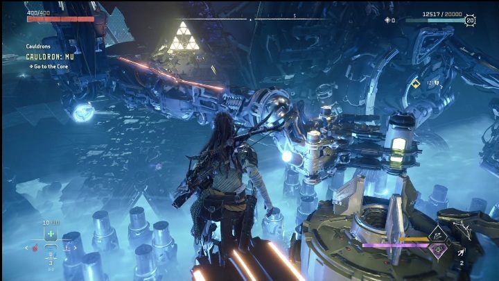 At some point, however, you will reach mechanical arms - Horizon Forbidden West: Cauldron Mu (Cinnabar Sands) - location, walkthrough - Cinnabar Sands - Horizon Forbidden West Guide